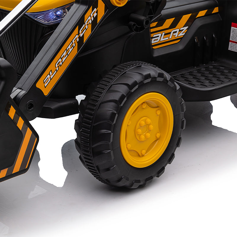 Excavadora Eléctrica 12V con Control Remoto para Niños | Coche de Juguete Grande | Nuevo Estilo