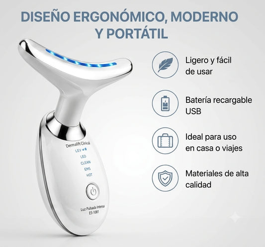 REJUVENECEDOR FACIAL Y DE CUELLO 5 EN 1