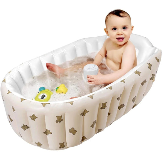 Bañera inflable portátil para bebés