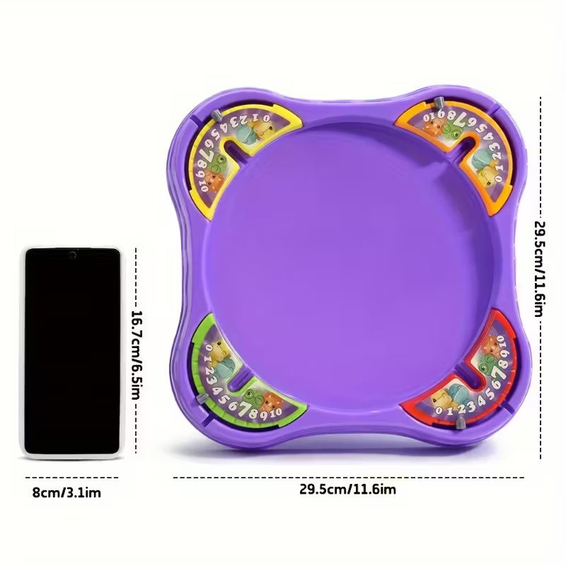 Set de Tropiezos Épicos para Niños! – Lanzadores de Trompos Giratorios Aleatorios, Juguete Multijugador de Alta Velocidad