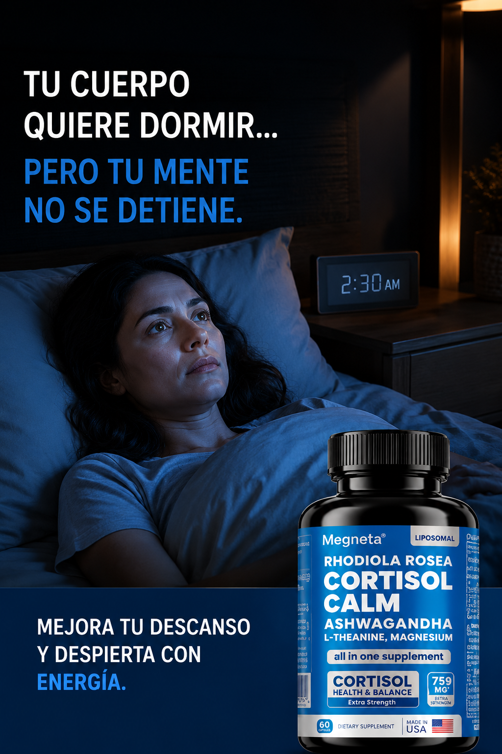 ¿Te sientes cansada todo el tiempo aunque duermas?