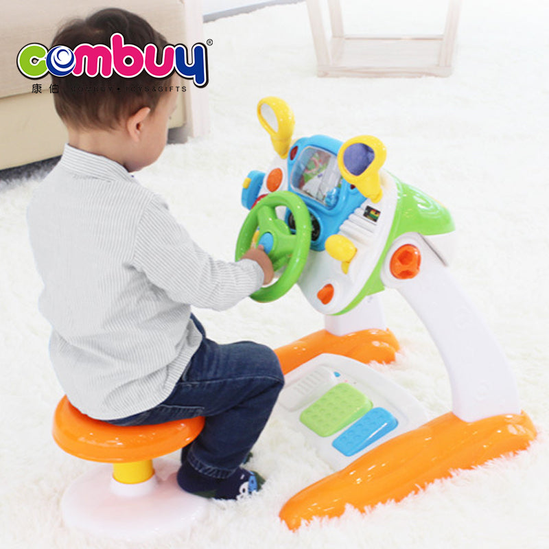 Cabina de Simulación para Bebé con Luces – Juguete Educativo Eléctrico para Niños +12 Meses