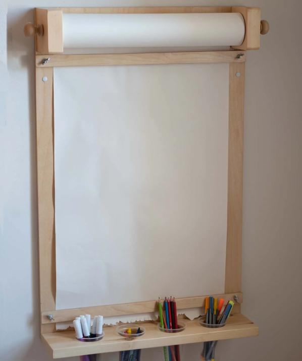 Caballete de Madera Maciza Personalizado – Tablero de Arte Multifunción para Colgar en la Pared