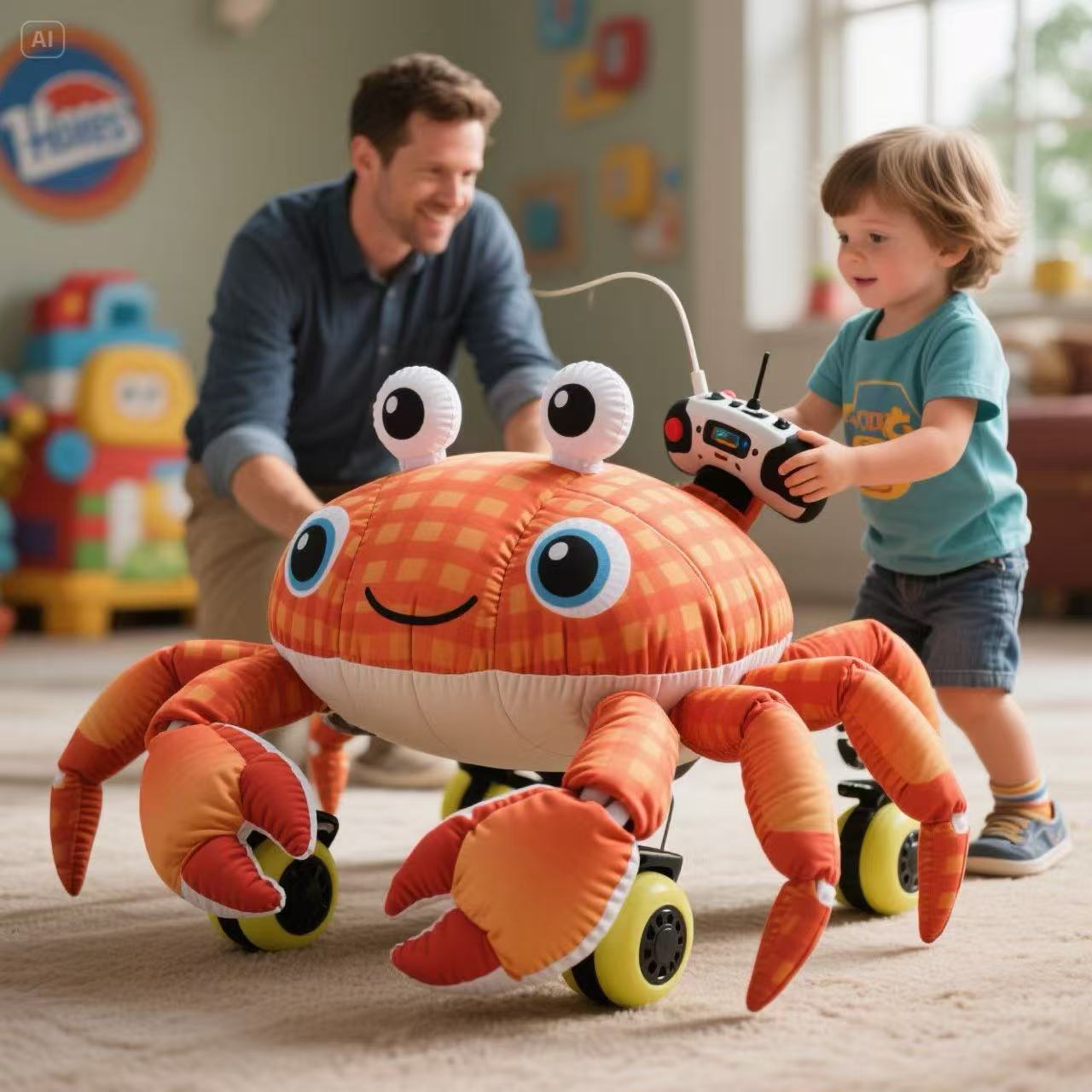 Juguete de Cangrejo con Control Remoto | Juguete Animal RC Personalizado | Diversión Interactiva para Niños