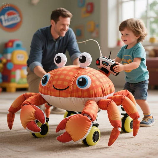 Juguete de Cangrejo con Control Remoto | Juguete Animal RC Personalizado | Diversión Interactiva para Niños