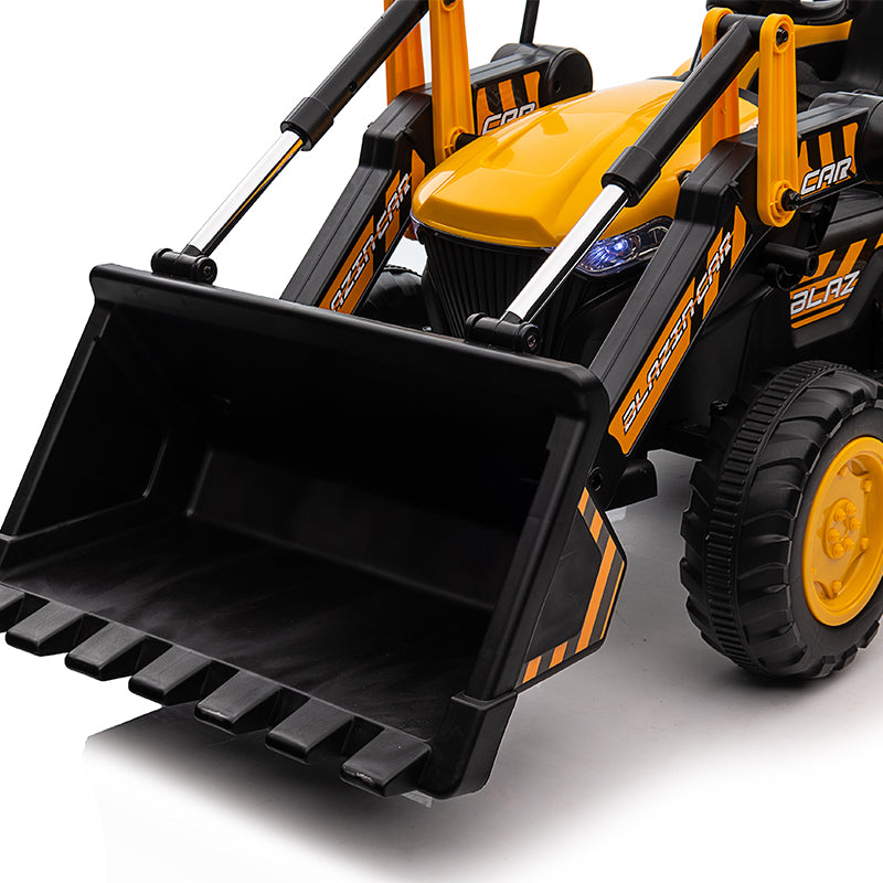 Excavadora Eléctrica 12V con Control Remoto para Niños | Coche de Juguete Grande | Nuevo Estilo
