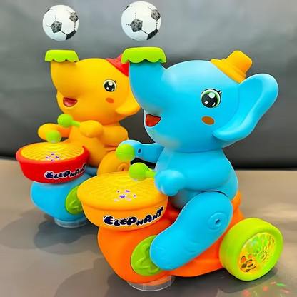 Bola de Soplado Eléctrica para Niños – Tambor de Elefante con Bola Flotante, Sonido y Luz