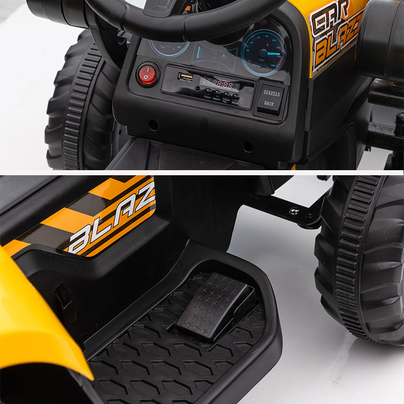 Excavadora Eléctrica 12V con Control Remoto para Niños | Coche de Juguete Grande | Nuevo Estilo
