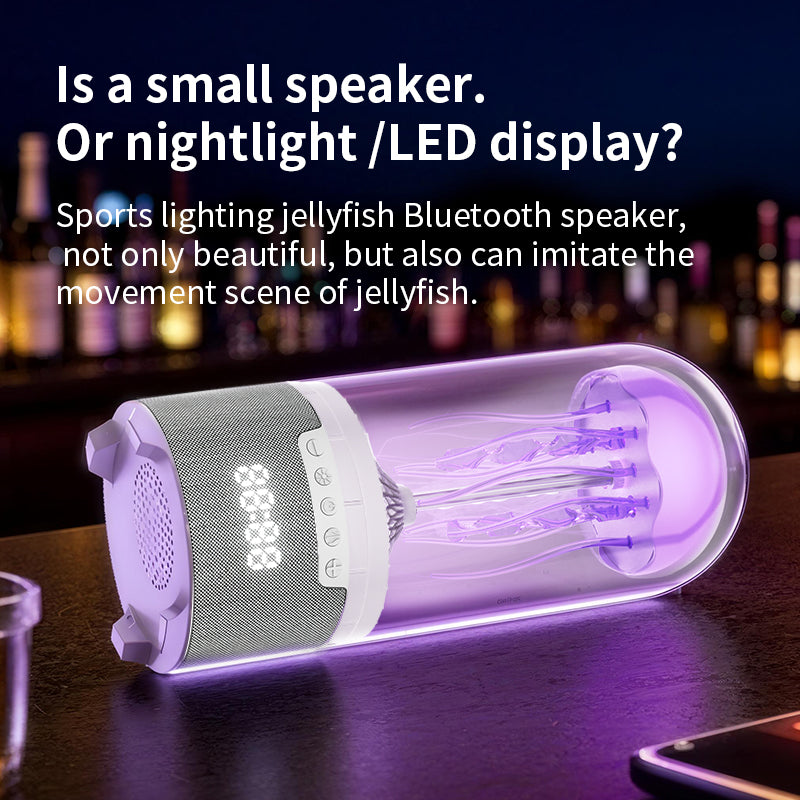 Altavoz de Escritorio 116Pro – Diseño Pulpo/Medusa con Iluminación LED RGB y Audio Bluetooth