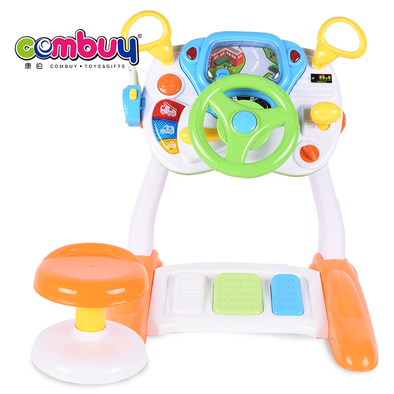 Cabina de Simulación para Bebé con Luces – Juguete Educativo Eléctrico para Niños +12 Meses