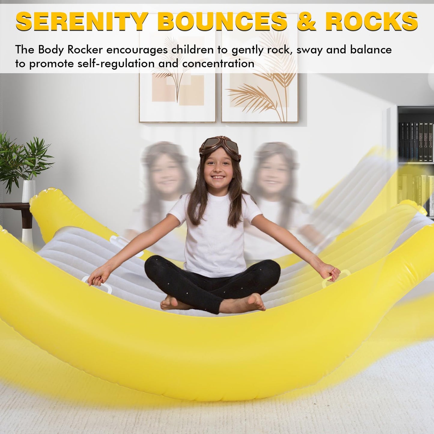 Silla Sensorial Inflable en Forma de Nube de Aire | Colchoneta de Protección | Apoyo para Niños con Necesidades Sensoriales