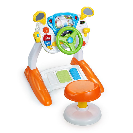Cabina de Simulación para Bebé con Luces – Juguete Educativo Eléctrico para Niños +12 Meses