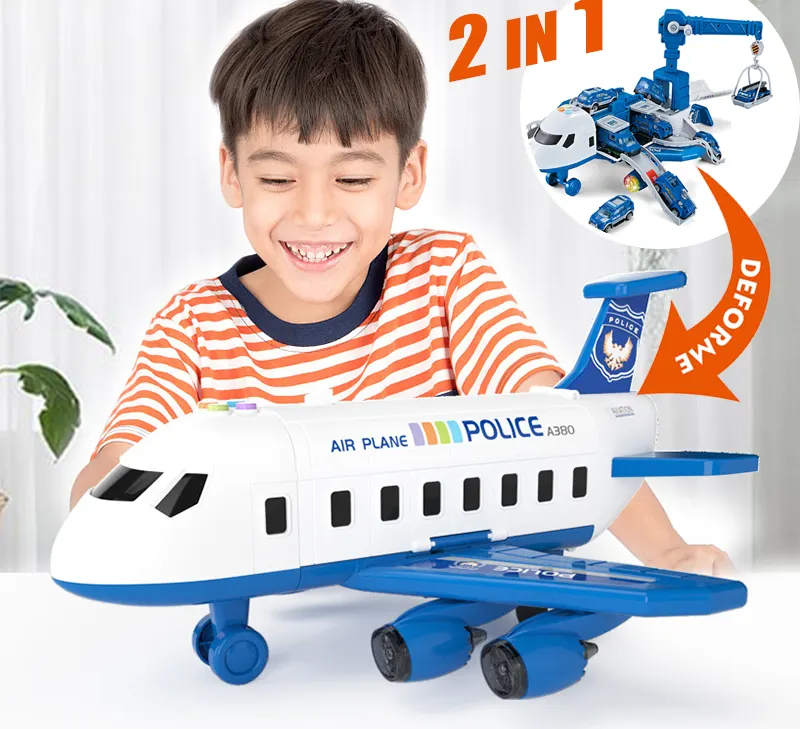 Avión Deformable de Juguete – Vehículo de Ingeniería Inercial con Transporte por Fricción y Simulación de Ciudad