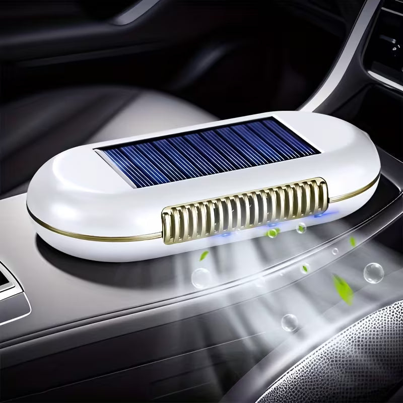 Purificador de Aire Automático para Coche | Purificador Solar para Vehículos | Sin Consumibles